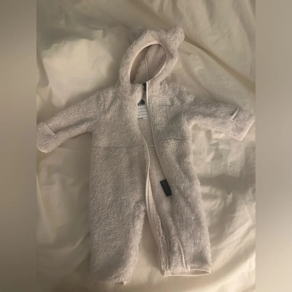 The North Face 0-3 snowsuit